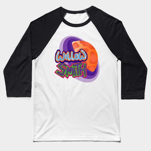 Willow Smith Baseball T-Shirt by Mae.by.Design